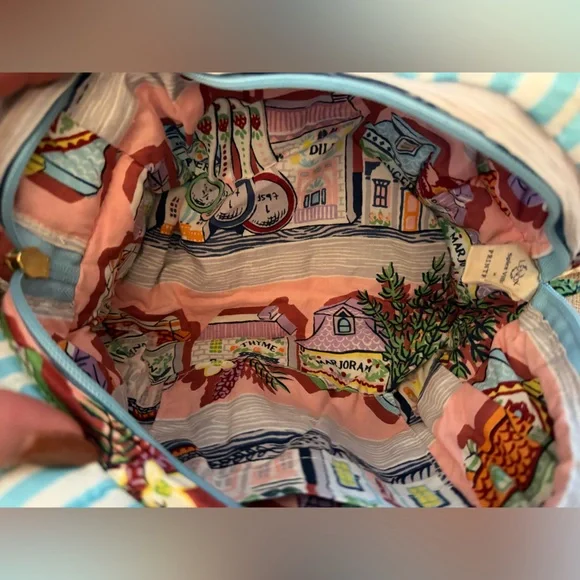 Oversized Pouch Duo in Lenox Spice Village X PrintFresh - Picture 6 of 6